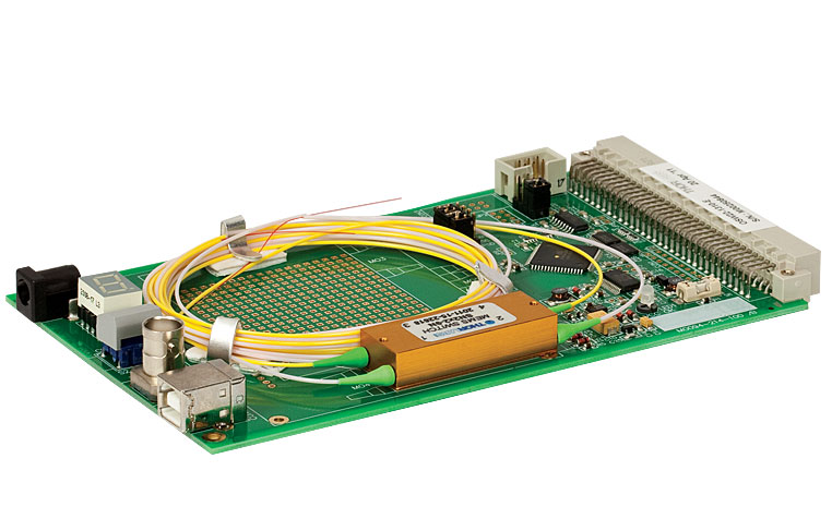 MEMS переключатель OSW22-1310E на плате