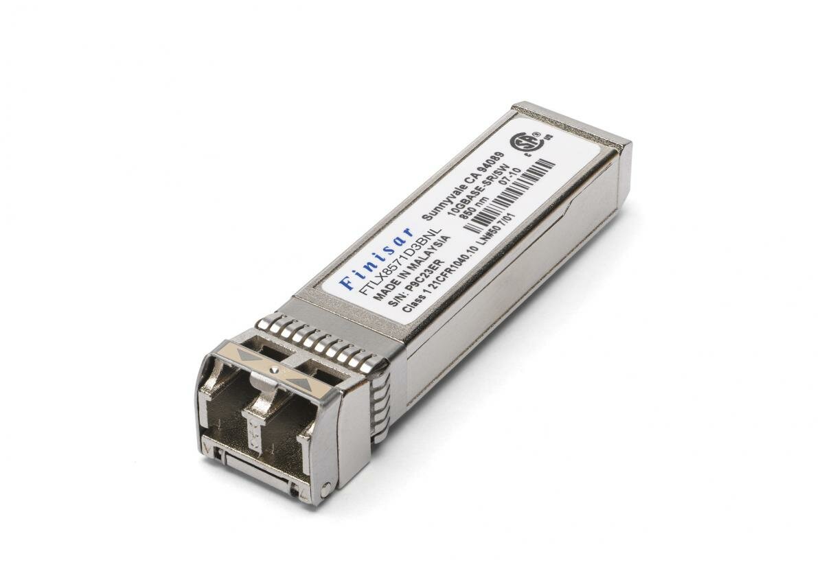 Оптический трансивер SFP+ для расширенного диапазона температур, 850 нм, 10GBASE-SR, 400 м